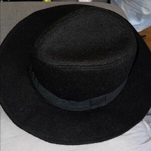 Classic Black Fedora Hat